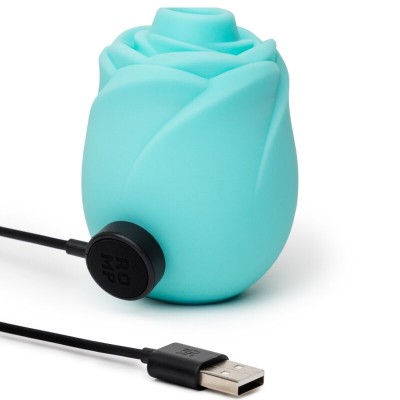 ROMP ROSE GLOW SUCCIONADOR DE CLITORIS BRILLANTE EN LA OSCURIDAD