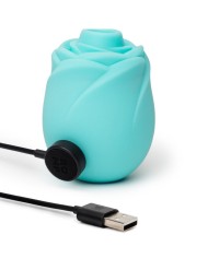 ROMP ROSE GLOW SUCCIONADOR DE CLITORIS BRILLANTE EN LA OSCURIDAD