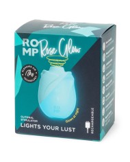 ROMP ROSE GLOW SUCCIONADOR DE CLITORIS BRILLANTE EN LA OSCURIDAD