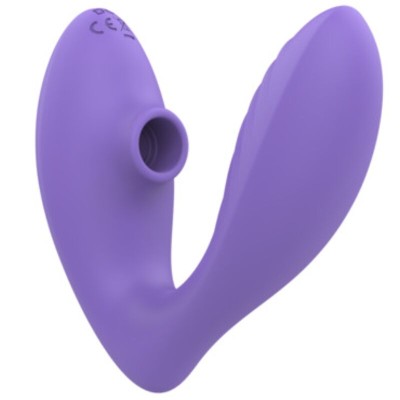 ROMP REVERB ESTIMULADOR PUNTO G Y SUCCIONADOR DE CLITORIS LILA