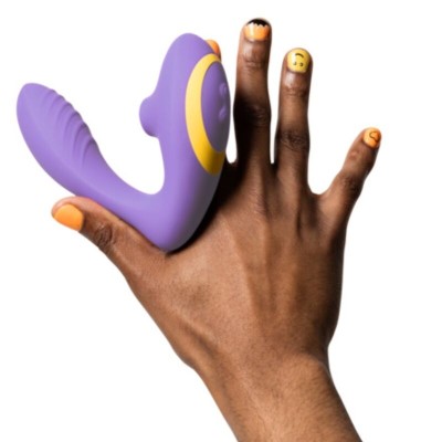 ROMP REVERB ESTIMULADOR PUNTO G Y SUCCIONADOR DE CLITORIS LILA