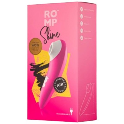 ROMP SHINE X SUCCIONADOR DE CLITORIS 10 NIVELES ROSA