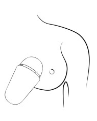 ROMP FREE X ESTIMULADOR DE CLITORIS CON TAPA 10 NIVELES RECARGABLE MORADO