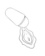ROMP FREE X ESTIMULADOR DE CLITORIS CON TAPA 10 NIVELES RECARGABLE MORADO