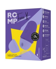 ROMP FREE X ESTIMULADOR DE CLITORIS CON TAPA 10 NIVELES RECARGABLE MORADO