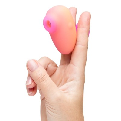 ROMP KISS SUCCIONADOR DE CLITORIS VIBRADOR DE DEDO RECARGABLE