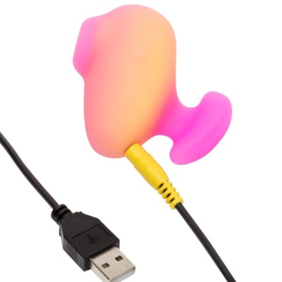 ROMP KISS SUCCIONADOR DE CLITORIS VIBRADOR DE DEDO RECARGABLE