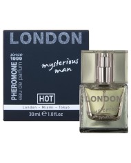 HOT PERFUME CON FEROMONAS LONDON MYSTERIOUS HOMBRE 30 ML