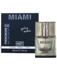HOT PERFUME CON FEROMONAS MIAMI SPICY HOMBRE 30 ML
