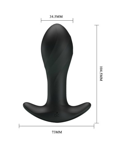PRETTY LOVE VIBRADOR ANAL NEGRO PRETTY LOVE VIBRADOR ANAL NEGRO