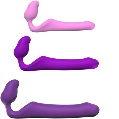 ADRIEN LASTIC - QUEENS STRAP-ON FLEXIBLE ROSA TALLA SD-237042