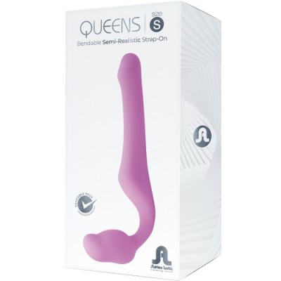 ADRIEN LASTIC - QUEENS STRAP-ON FLEXIBLE ROSA TALLA SD-237042