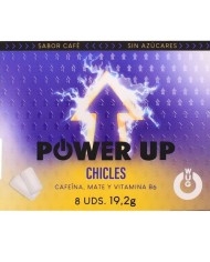 WUG power up - El chicle funcional con cafeína y mate sabor café BLISTER 8 UDSD-246178