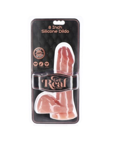 GET REAL DILDO SILICONA 205 CM CON TESTICULOS NATURAL GET REAL DILDO SILICONA 205 CM CON TESTICULOS NATURAL