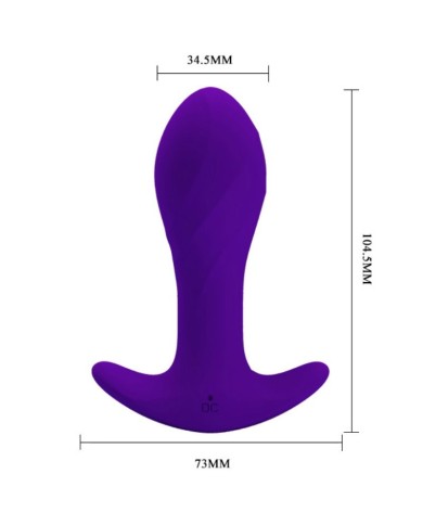 PRETTY LOVE VIBRADOR ANAL LILA PRETTY LOVE VIBRADOR ANAL LILA