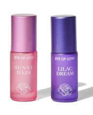 EYE OF LOVE BLOOM SET DE PERFUME ROLL ON CON FEROMONAS DE DIA A NOCHE 2 X 5 ML