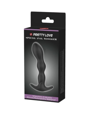 PRETTY LOVE MASAJEADOR ANAL 12 MODOS VIBRACION PRETTY LOVE MASAJEADOR ANAL 12 MODOS VIBRACION