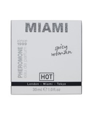 HOT PERFUME CON FEROMONAS MIAMI SPICY MUJER 30 ML
