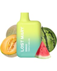LOST MARY BM600 VAPER NICOTINA 2 DESECHABLE SABOR TRIPLE MELON