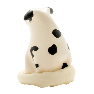 CONDOMERIE PRESERVATIVO DECORATIVO PINTADO A MANO PERRO DALMATA
