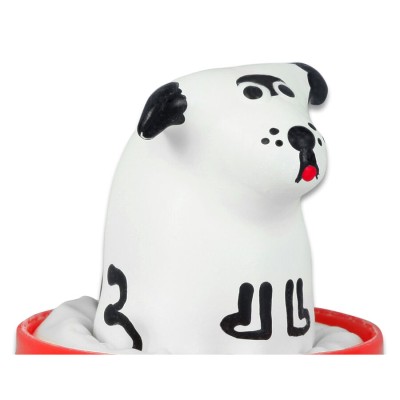 CONDOMERIE PRESERVATIVO DECORATIVO PINTADO A MANO PERRO DALMATA