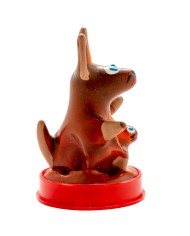 CONDOMERIE PRESERVATIVO DECORATIVO PINTADO A MANO CANGURO MODELO 1