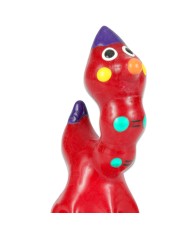 CONDOMERIE PRESERVATIVO DECORATIVO PINTADO A MANO GUSANO