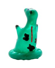 CONDOMERIE PRESERVATIVO DECORATIVO PINTADO A MANO MONSTRUO LAGO NESS