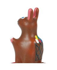 CONDOMERIE PRESERVATIVO DECORATIVO PINTADO A MANO CONEJITO DE PASCUA