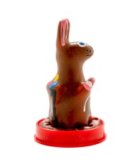 CONDOMERIE PRESERVATIVO DECORATIVO PINTADO A MANO CONEJITO DE PASCUA
