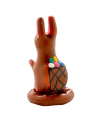 CONDOMERIE PRESERVATIVO DECORATIVO PINTADO A MANO CONEJITO DE PASCUA