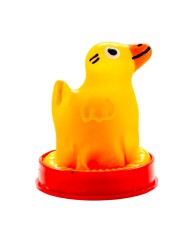 CONDOMERIE PRESERVATIVO DECORATIVO PINTADO A MANO PATO