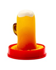 CONDOMERIE PRESERVATIVO DECORATIVO PINTADO A MANO VASO DE CERVEZA