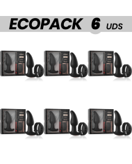 ECOPACK 6 UDS ANBIGUO WATCHME CONTROL REMOTO PLUG ANAL VIBRADOR CON ROTACION DE PERLAS AMADEUS