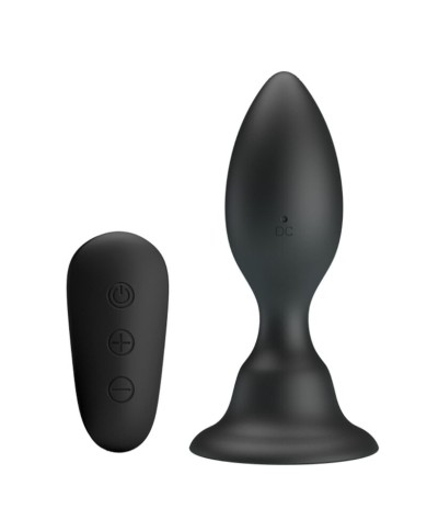 MR PLAY PLUG ANAL CON VIBRACION NEGRO CONTROL REMOTO MR PLAY PLUG ANAL CON VIBRACION NEGRO CONTROL REMOTO