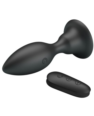MR PLAY PLUG ANAL CON VIBRACION NEGRO CONTROL REMOTO MR PLAY PLUG ANAL CON VIBRACION NEGRO CONTROL REMOTO
