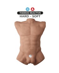 SILEXD APOLLO L TORSO REALISTICO MASCULINO CARAMELO