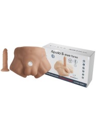 SILEXD APOLLO S TORSO BAJO REALISTICO MASCULINO CARAMELO
