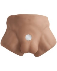 SILEXD APOLLO S TORSO BAJO REALISTICO MASCULINO CARAMELO