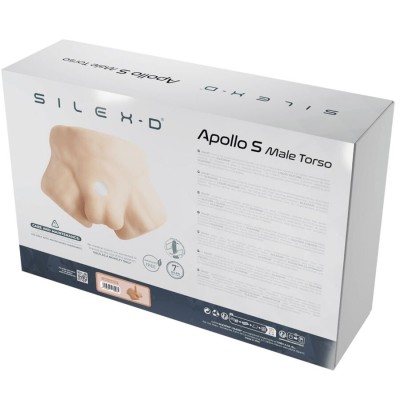 SILEXD APOLLO S TORSO BAJO REALISTICO MASCULINO CARAMELO