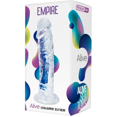 ALIVE EMPIRE PENE REALISTICO TRANSPARENTE 193 CM
