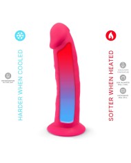 SILEXD MODELO 2 PENE REALISTICO SILICONA PREMIUM SILEXPAN FUCSIA 192 CM