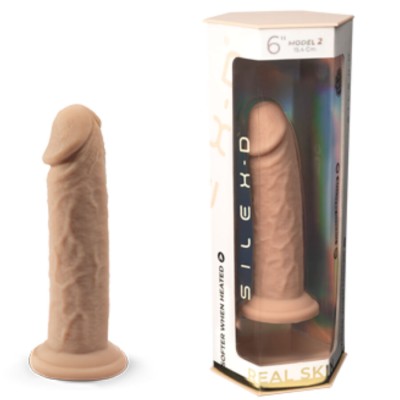SILEXD PENE REALISTICO MODELO 2 SILICONA TERMOREACTIVO 154 CM