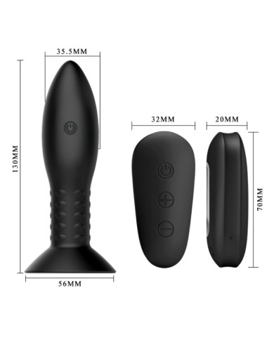 MR PLAY PLUG CON BOLAS ROTADORAS NEGRO CONTROL REMOTO MR PLAY PLUG CON BOLAS ROTADORAS NEGRO CONTROL REMOTO