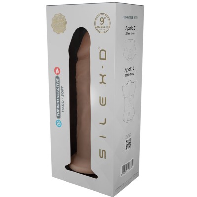 SILEXD PENE REALISTICO MODELO 9 SILICONA LIQUIDA 228 CM