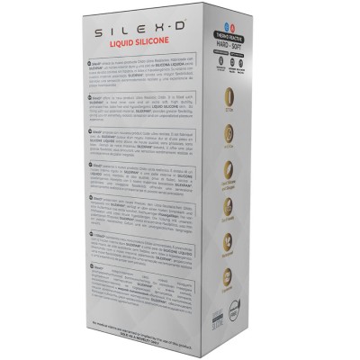 SILEXD PENE REALISTICO MODELO 9 SILICONA LIQUIDA 228 CM