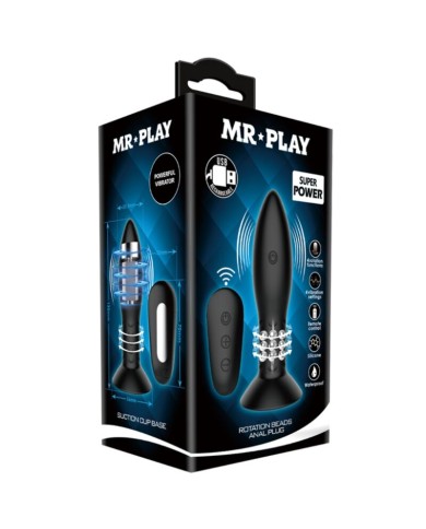 MR PLAY PLUG CON BOLAS ROTADORAS NEGRO CONTROL REMOTO MR PLAY PLUG CON BOLAS ROTADORAS NEGRO CONTROL REMOTO