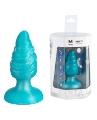 SILEXD MELTY PLUG ANAL FANTASY SILICONA LIQUIDA TERMOREACTIVO AZUL CELESTE 92 CM