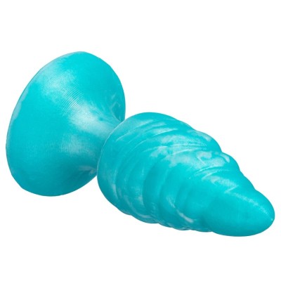 SILEXD MELTY PLUG ANAL FANTASY SILICONA LIQUIDA TERMOREACTIVO AZUL CELESTE 92 CM