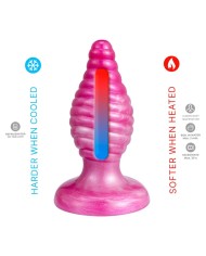 SILEXD CHERRY PLUG ANAL FANTASY SILICONA LIQUIDA TERMOREACTIVO ROSA 92 CM